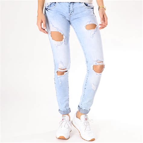 jeans troué|Jean troue femme